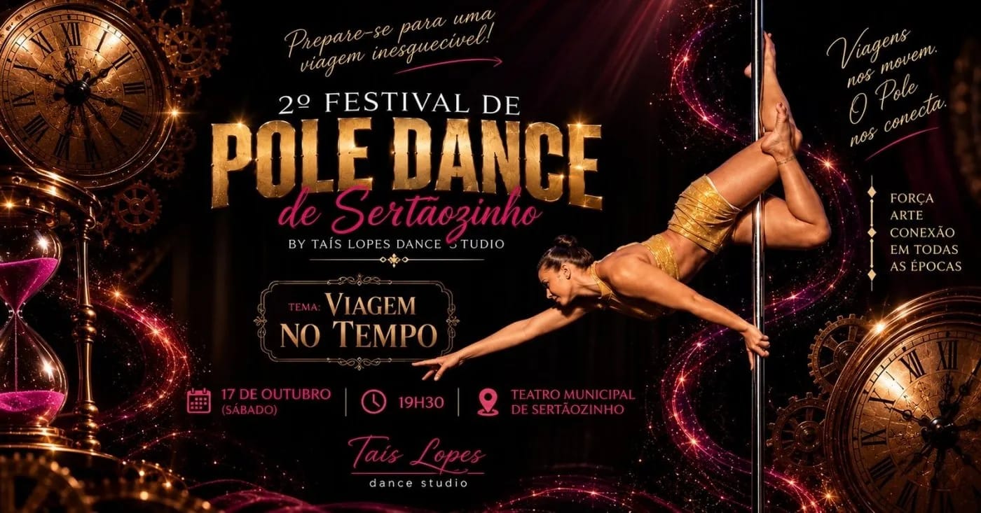 2º Festival de Pole Dance de Sertãozinho SP em 2026