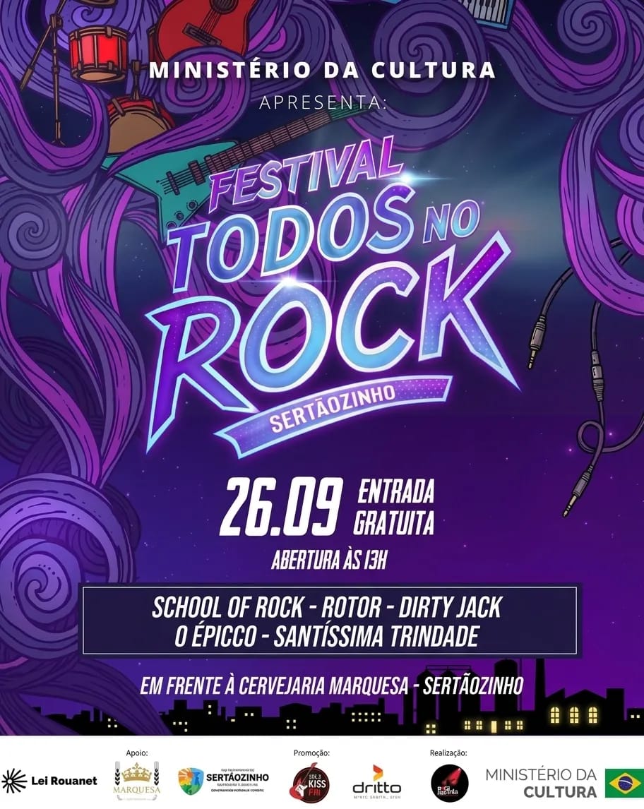 Todos no Rock, festival na Marquesa Cervejaria, SP
