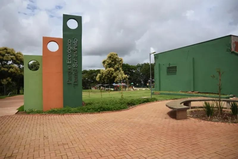 Frente do parque ecologico daniel schiavinato